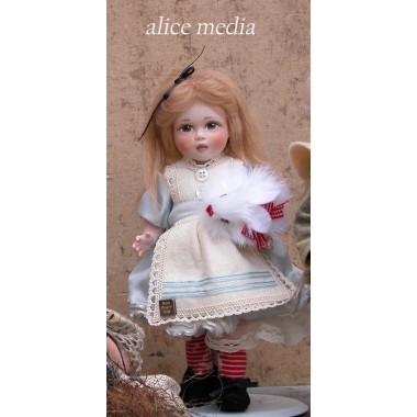 Porzellanpuppen Alice 24 cm