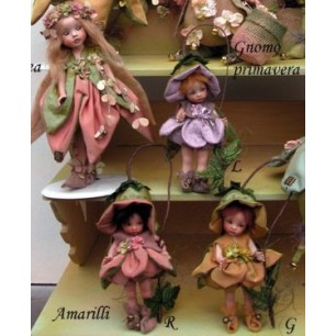 Elfen Feen Amarilli, Porzellanpuppe