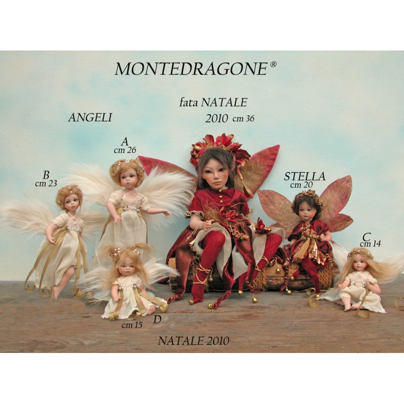 Elfe Fee Weihnachten, Porzellanpuppe