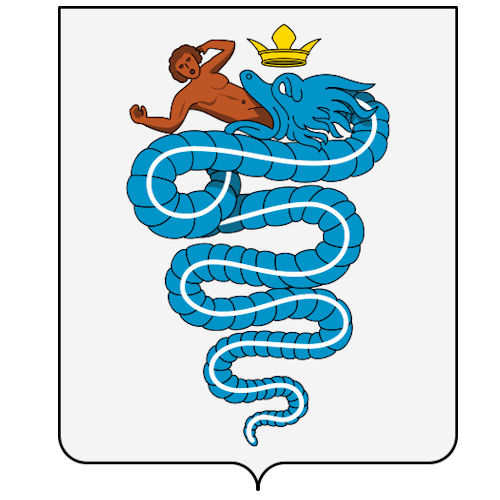 Heraldischer Schild auf Anfrage