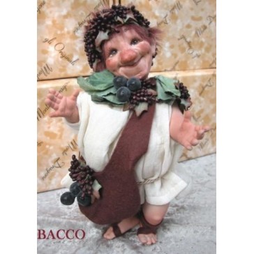 Porzellanpuppe - Elfe Kobold Bacchus