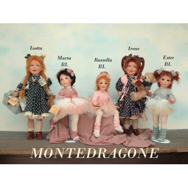 Porzellanpuppe Isotta, Irene, künstlerpuppen