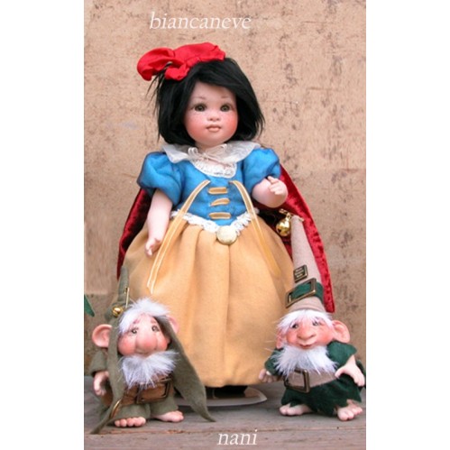 Porzellanpuppe Schneewittchen-  Märchenfiguren