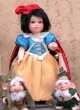 Porzellanpuppe Schneewittchen-  Märchenfiguren