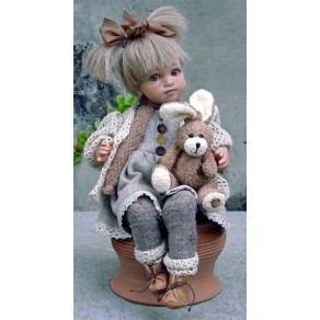 Porzellanpuppen - künstlerpuppen Carolina