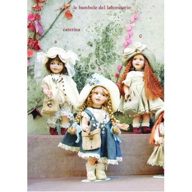 Porzellanpuppen - künstlerpuppen Caterina