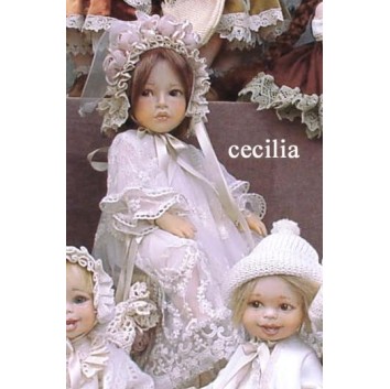 Porzellanpuppen - künstlerpuppen Cecilia.