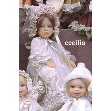 Porzellanpuppen - künstlerpuppen Cecilia.