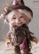 Porzellanpuppe - Elfe Kobold Zwiebel 