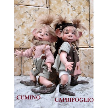 Porzellanpuppe - Kreuzkümmel und Geißblatt