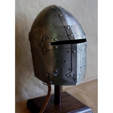 Topfhelm - Templer Kampfhelm