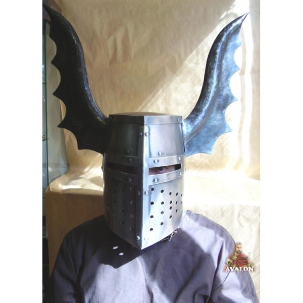 Topfhelm - Ritter mit Topfhelmen