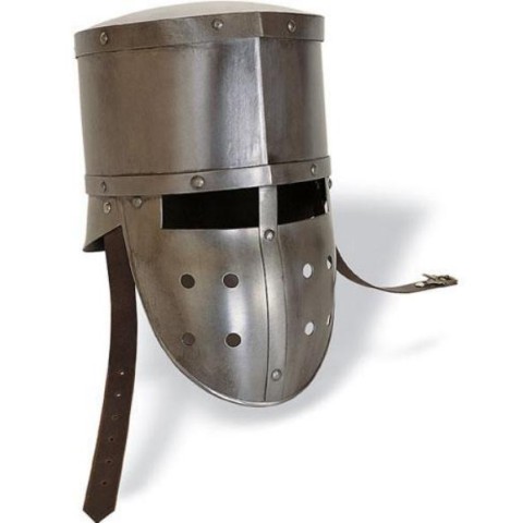 Topfhelm - Mittelalter Helm