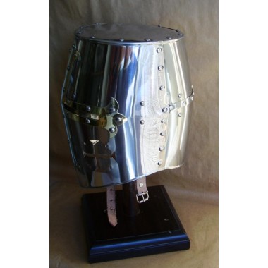 Topfhelm - rostfreier Stahl