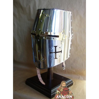 Topfhelm - rostfreier Stahl