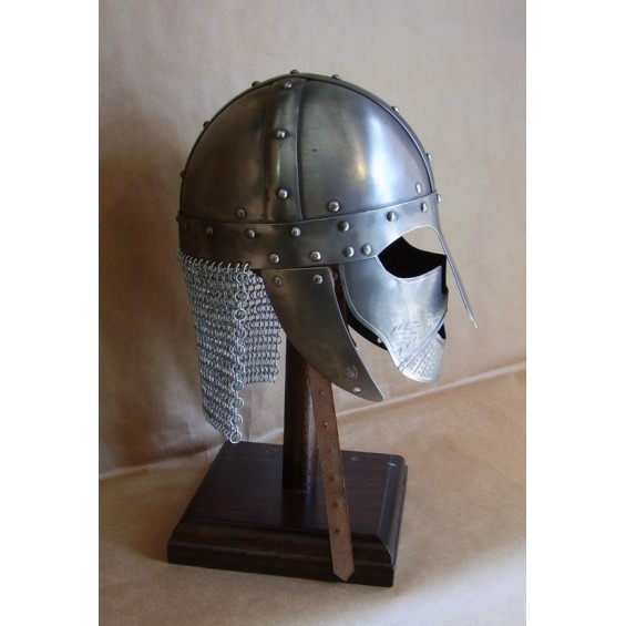 Wikinger-Helm mit Maske