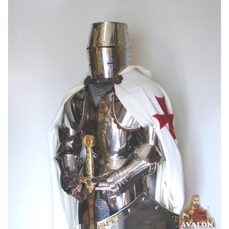 Mittelalterliche Templer Rüstung