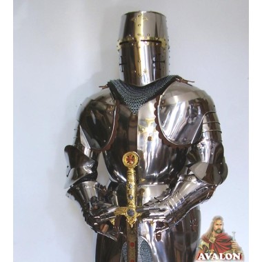Mittelalterliche Templer Rüstung