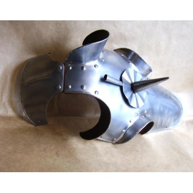 Rosstirn - Mittelalterlichen Pferd Rüstung