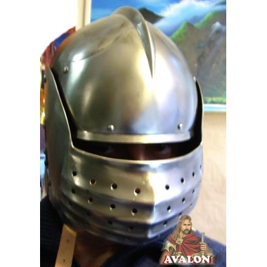 Schaller mit Blasebalg Visier