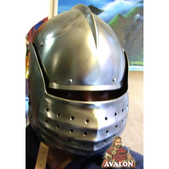 Schaller mit Blasebalg Visier