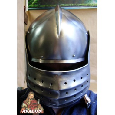 Schaller mit Blasebalg Visier