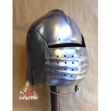 Schaller mit Blasebalg Visier