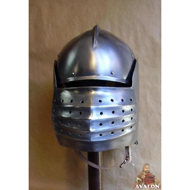 Schaller mit Blasebalg Visier