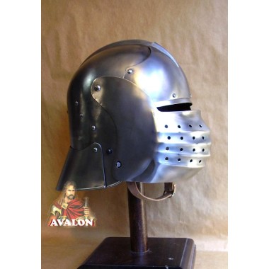 Schaller mit Blasebalg Visier