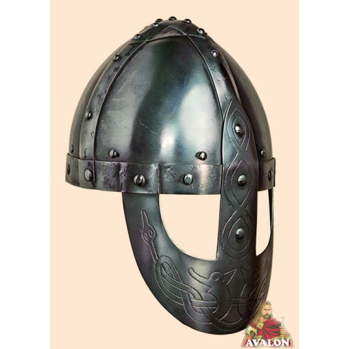 Wikingerhelm mit Gesichtsmaske