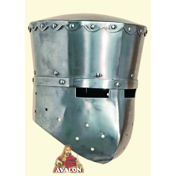 Kreuzfahrer Topfhelm - Schaukampfhelme