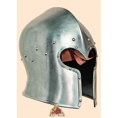 Mittelalter Helm - Helm Barbuta