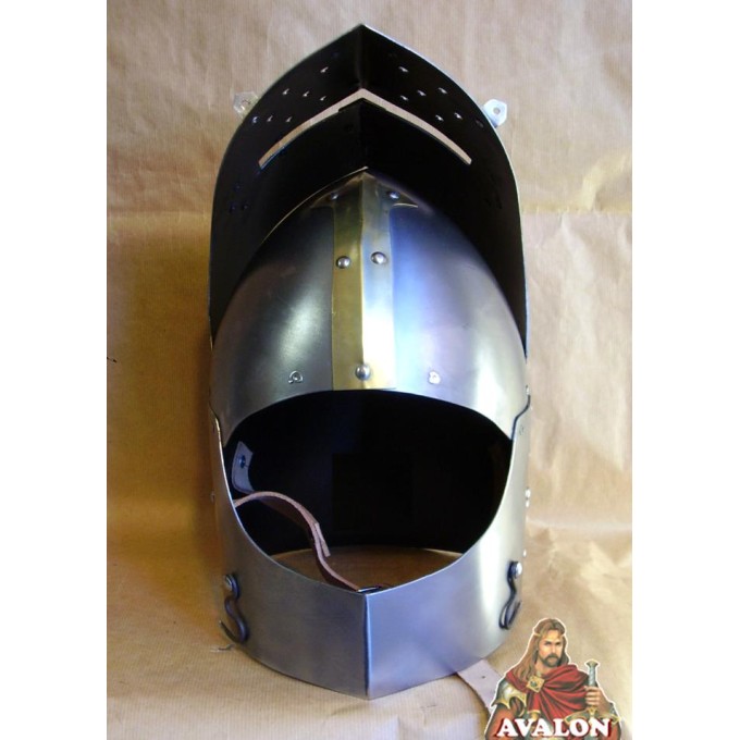 Templerhelm Kampf - Schaukampfhelm