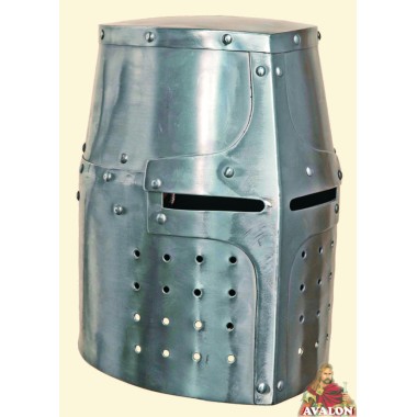 Topfhelm - Mittelalter Helm