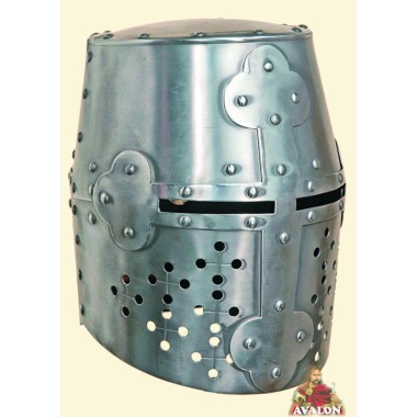 Templerhelm - Topfhelm - Mittelalter Helm