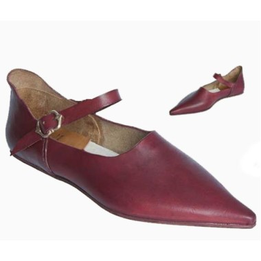 Schuhe Mittelalter XIV / VX Jahrhunderts