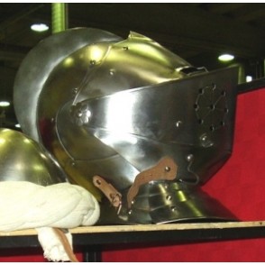 Visier Helm für Ritter - Armet, Visierhelm