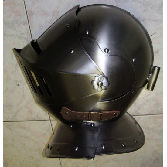 Renaissance Visier Helm - Armet