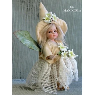 Elfe Fee Mandel, Porzellanpuppe