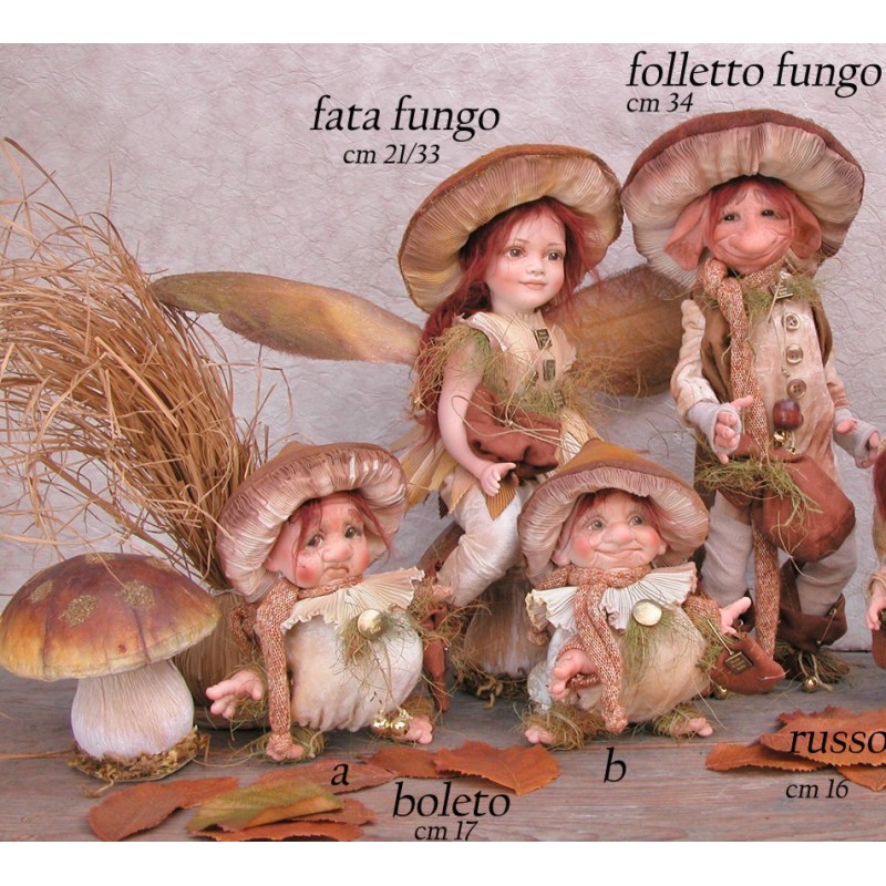 Elfe Fee Pilz, Porzellanpuppe