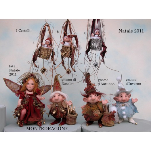 Elfe Fee Weihnachten, Porzellanpuppe