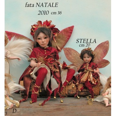 Elfe Fee Weihnachten, Porzellanpuppe