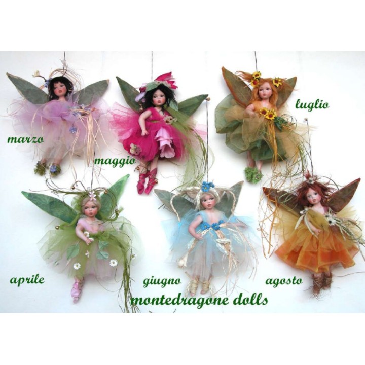 Elfe Fee Monats, Porzellanpuppe