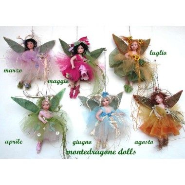 Elfe Fee Monats, Porzellanpuppe