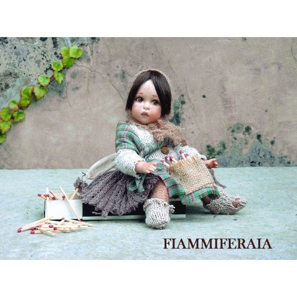 Porzellanpuppen Das kleine Mädchen mit den Schwefelhölzern