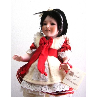 Verkaufe eine ziemlich Porzellanpuppen-Mädchen