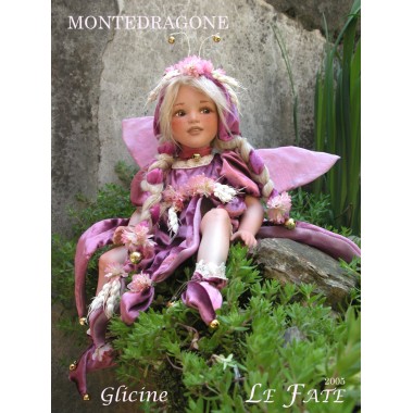 Elfe Fee Blauregen, Porzellanpuppe