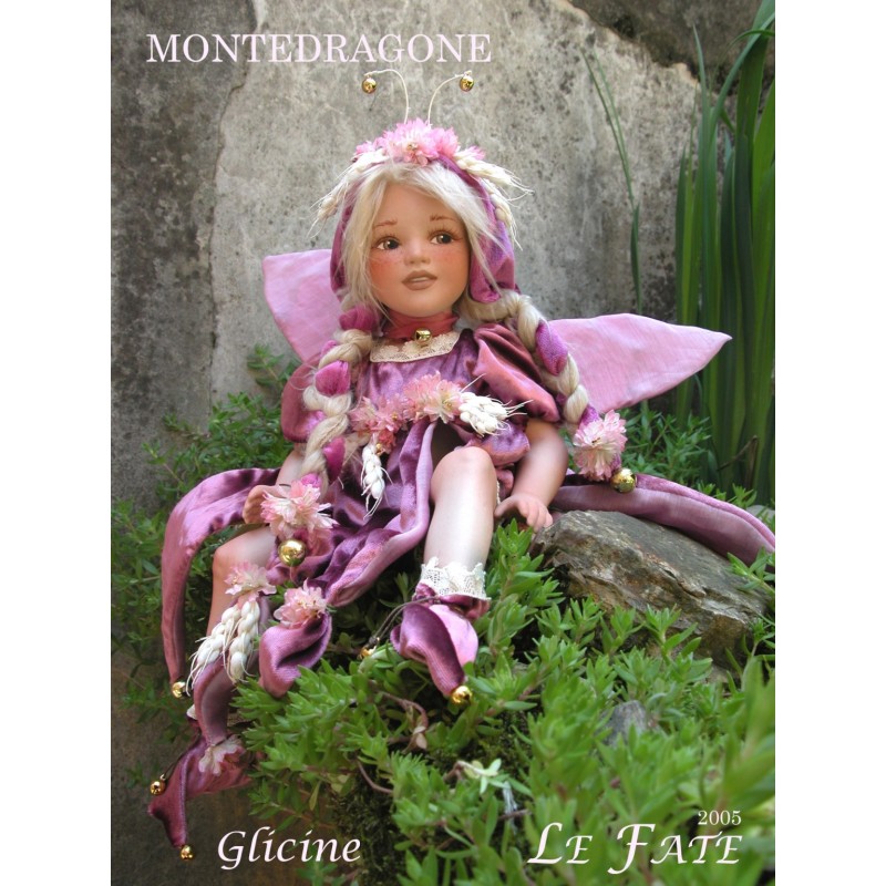 Elfe Fee Blauregen, Porzellanpuppe