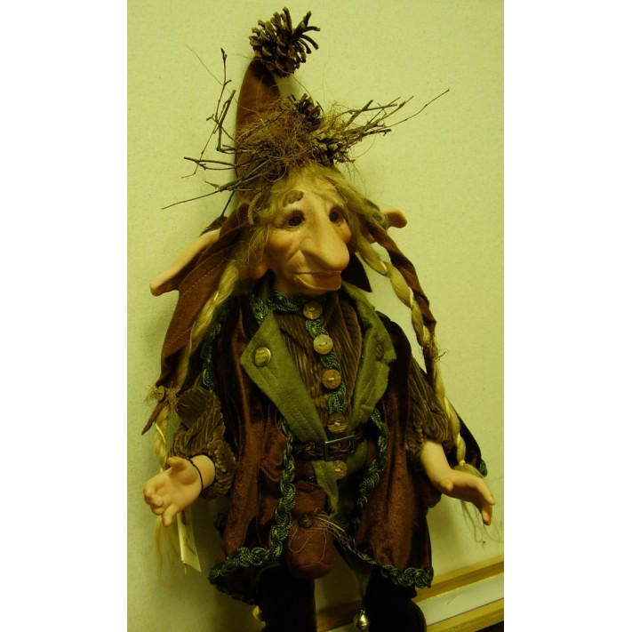 Elfe Kobold Glosh, Porzellanpuppe