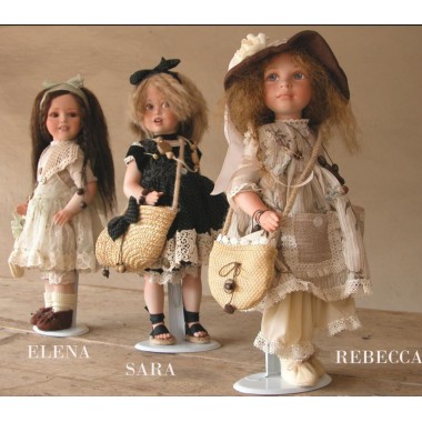 Porzellanpuppen, künstlerpuppen Elena,